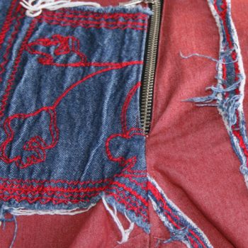 Jeans-Kollektion mit aufwändigen Verziehrugnen